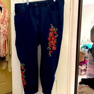 Martha Stewart ankle jeans